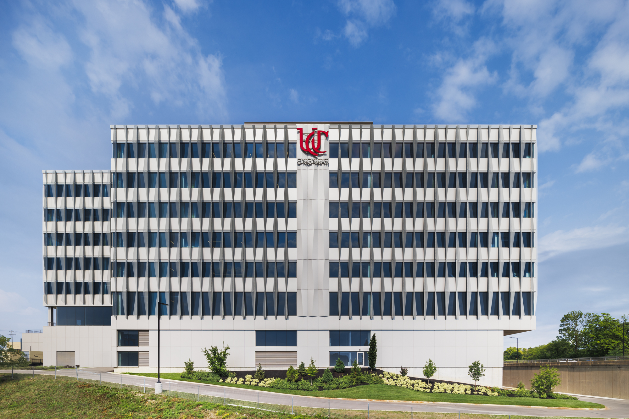 The east face of the Digital Futures building